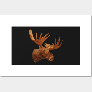 Moose Head Posters and Art